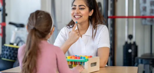Specialized speech therapy